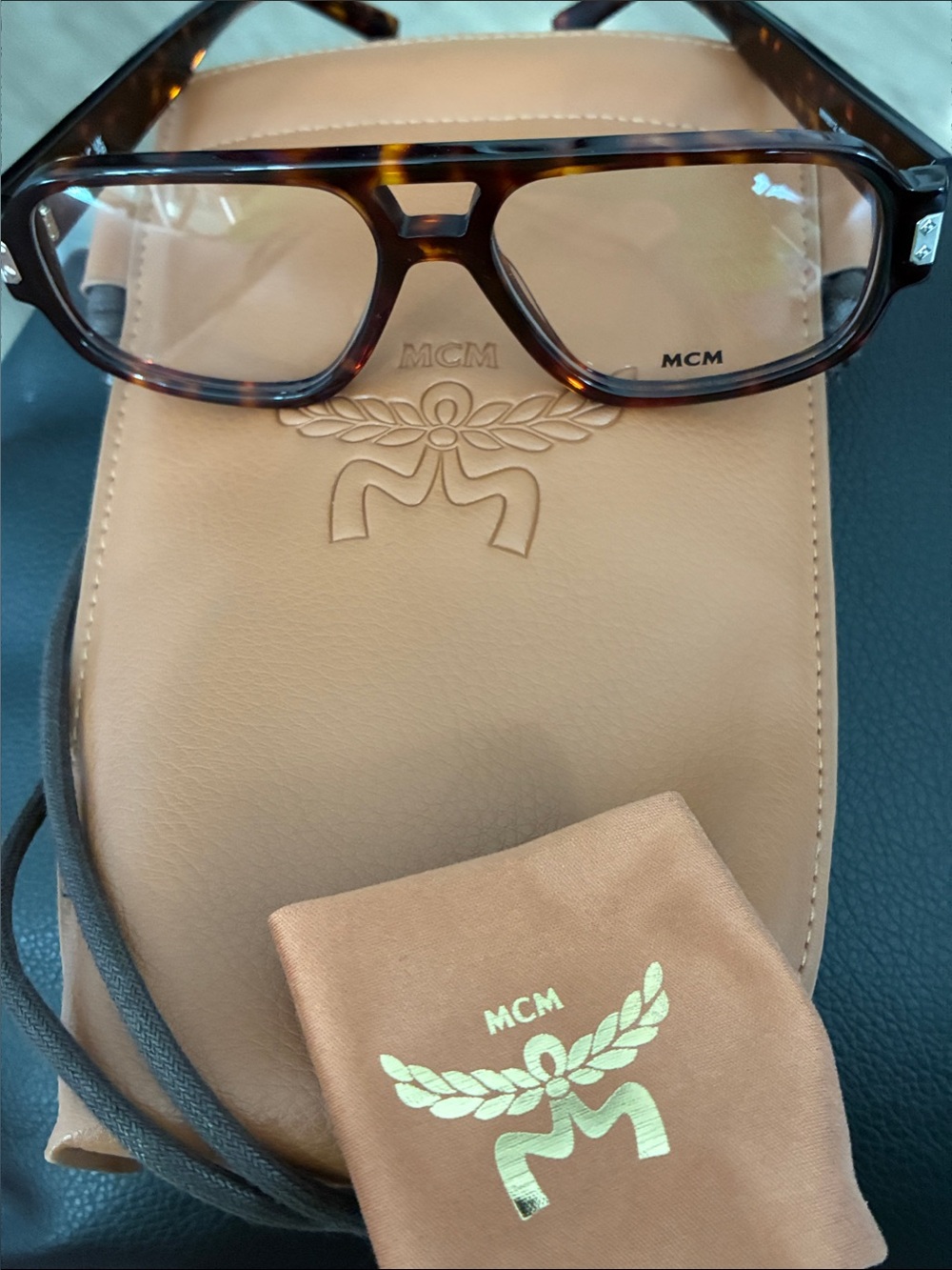 MCM Tortoiseshell Sunglass Frames